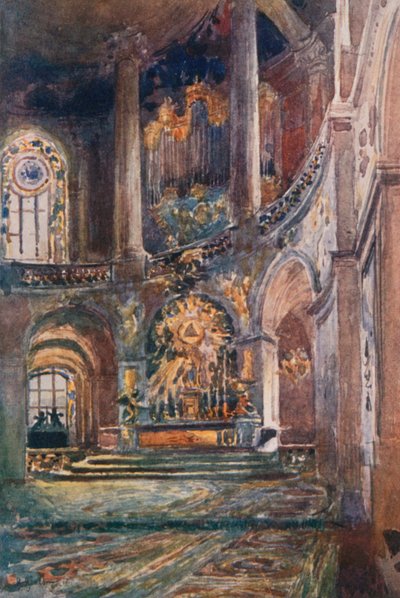 Chor der Kapelle, Versailles von Rene Binet